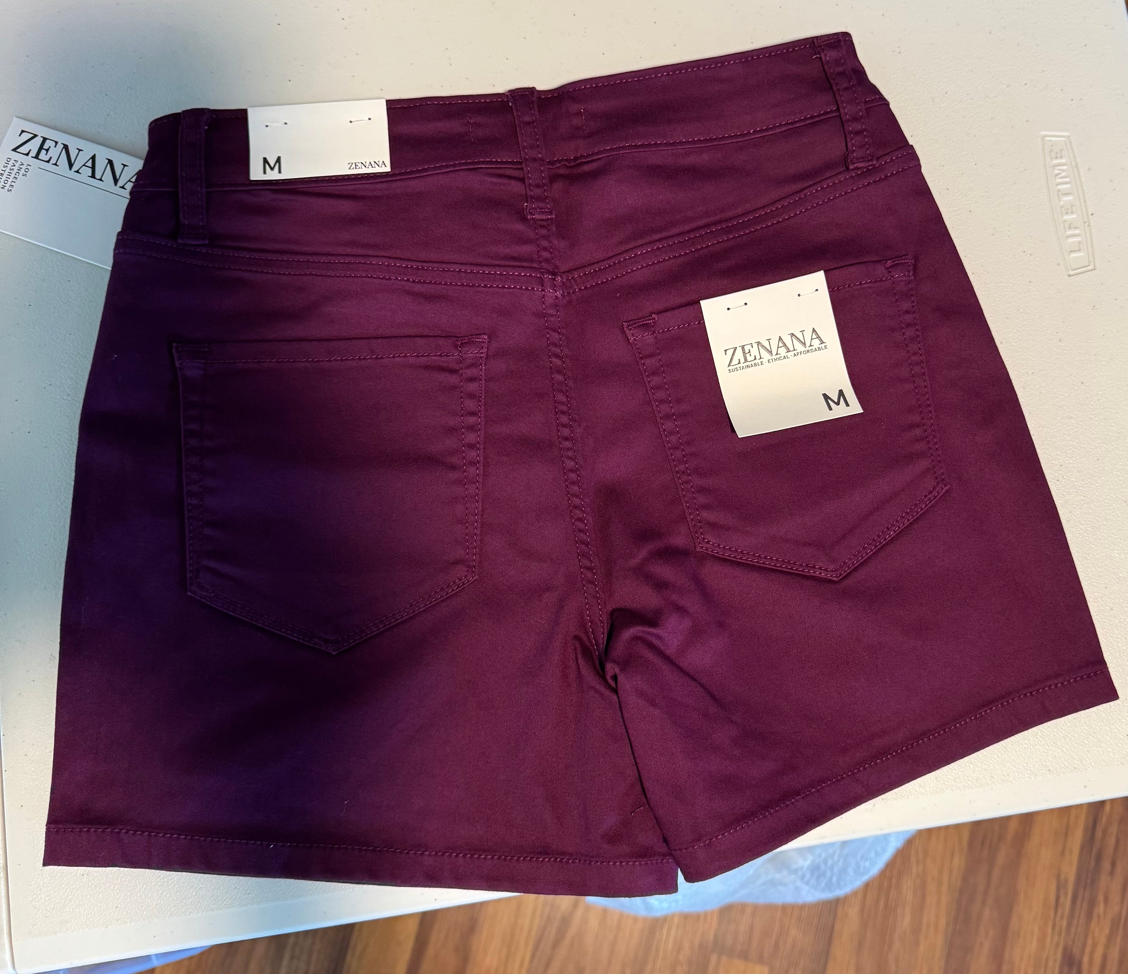 Zenana Stretch Shorts