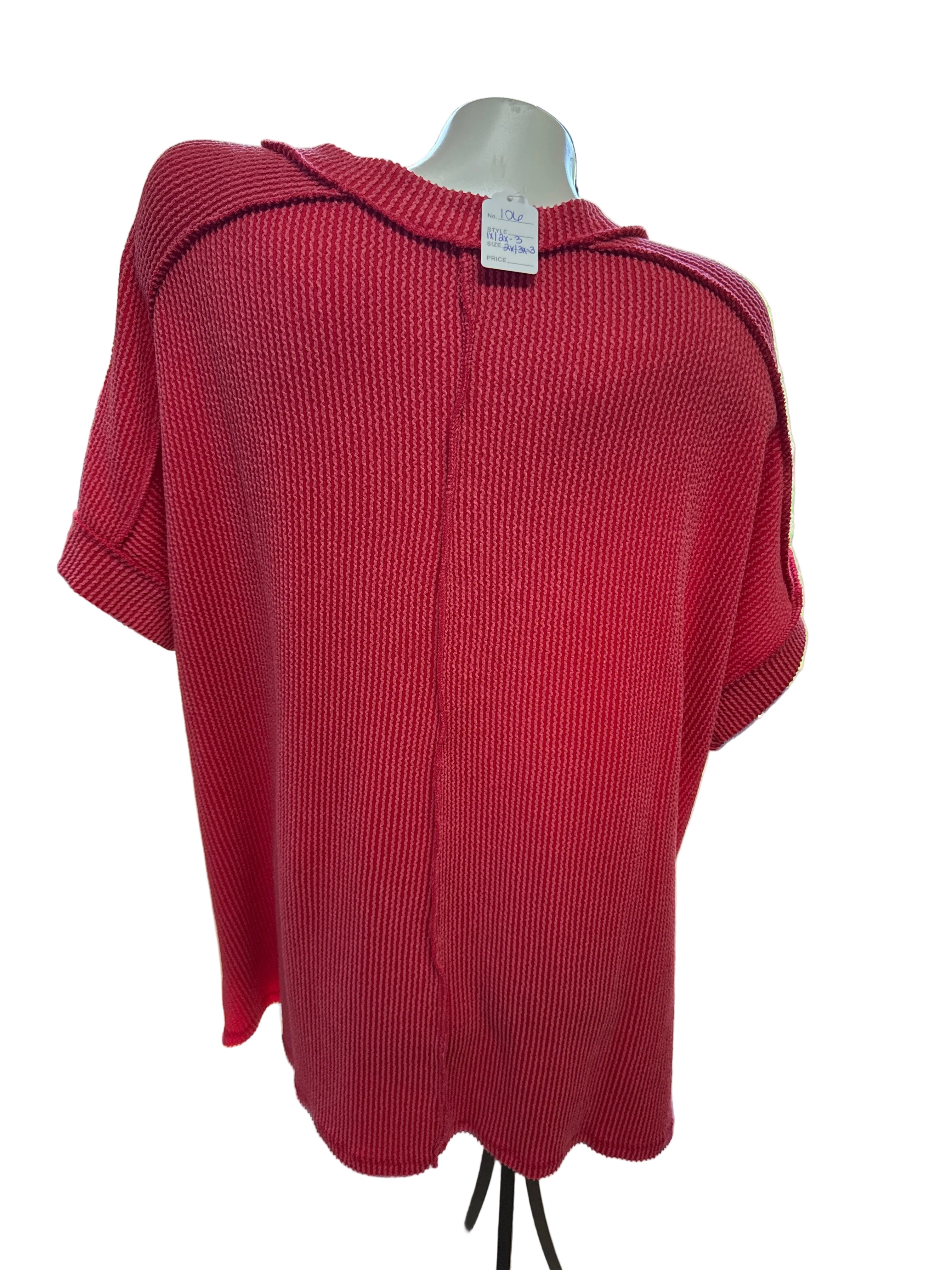 Zenana Ribbed Tunic (Plus)