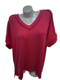 Zenana Ribbed Tunic (Plus)
