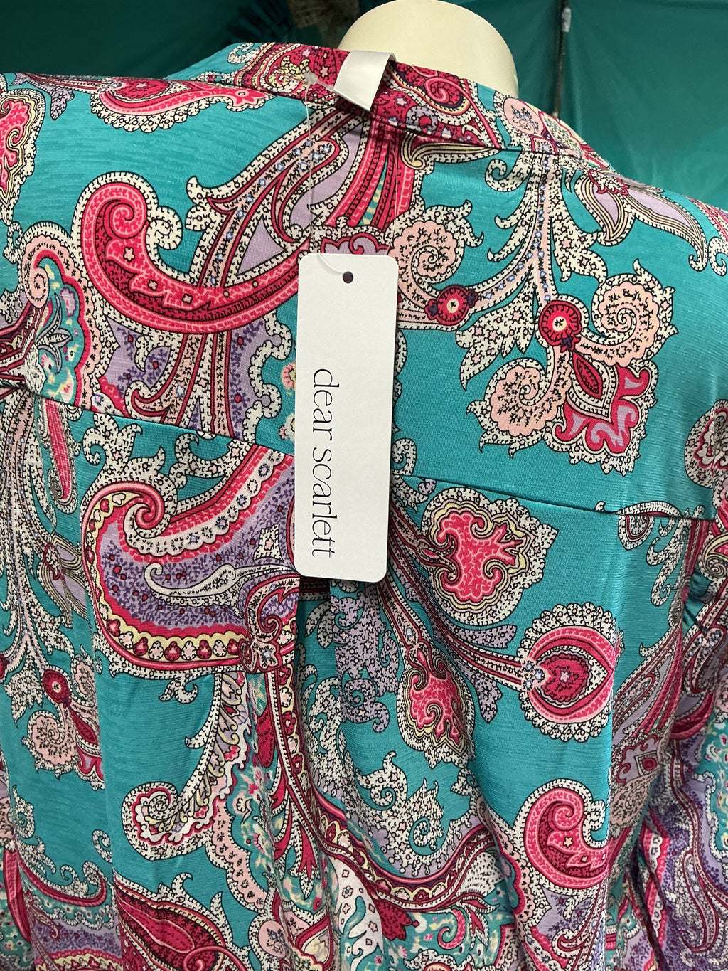 Dear Scarlett 3/4 Length Sleeve Blouse
