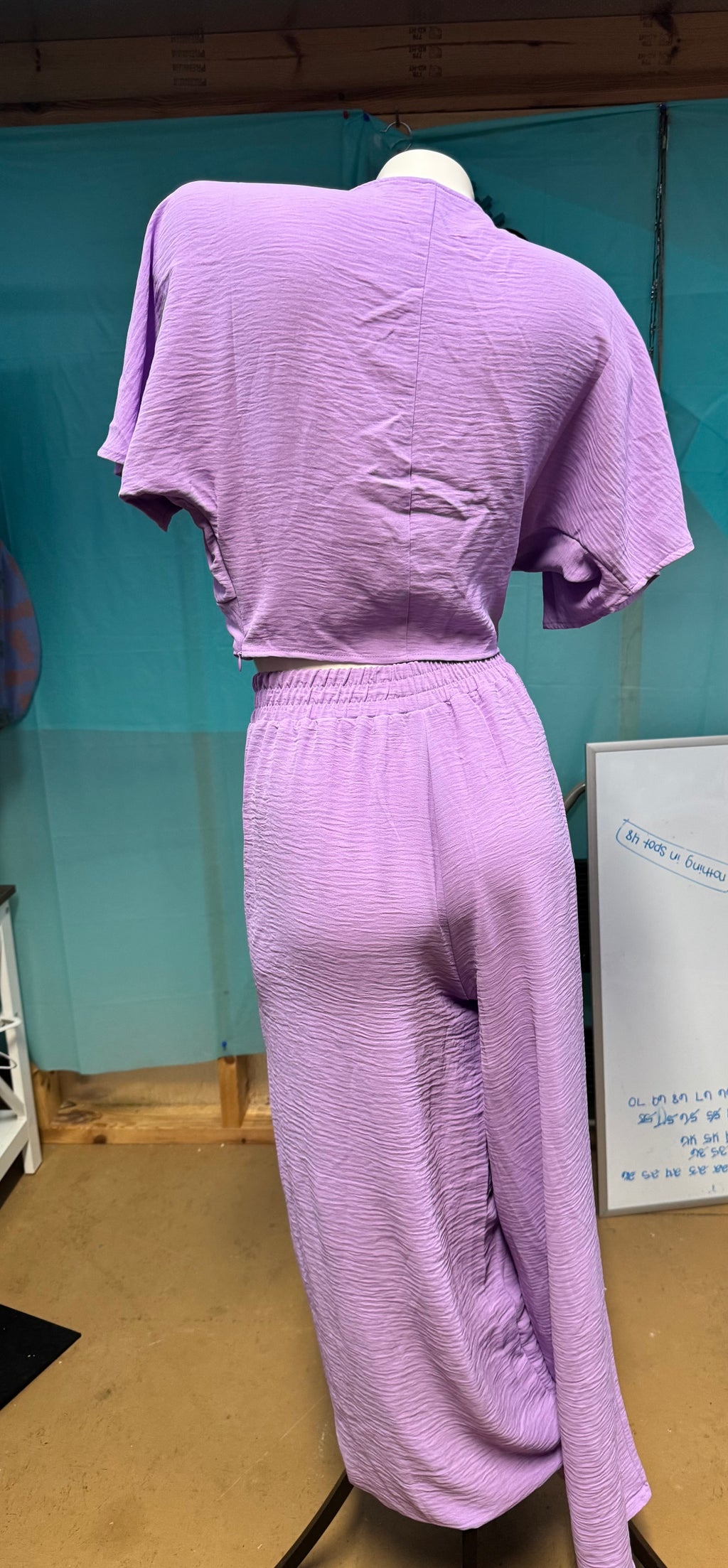 Zenana 2-piece purple set