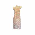 Red Stripe Dress - White Background 1