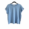 Zenana Cotton Tee (Plus) - White Background