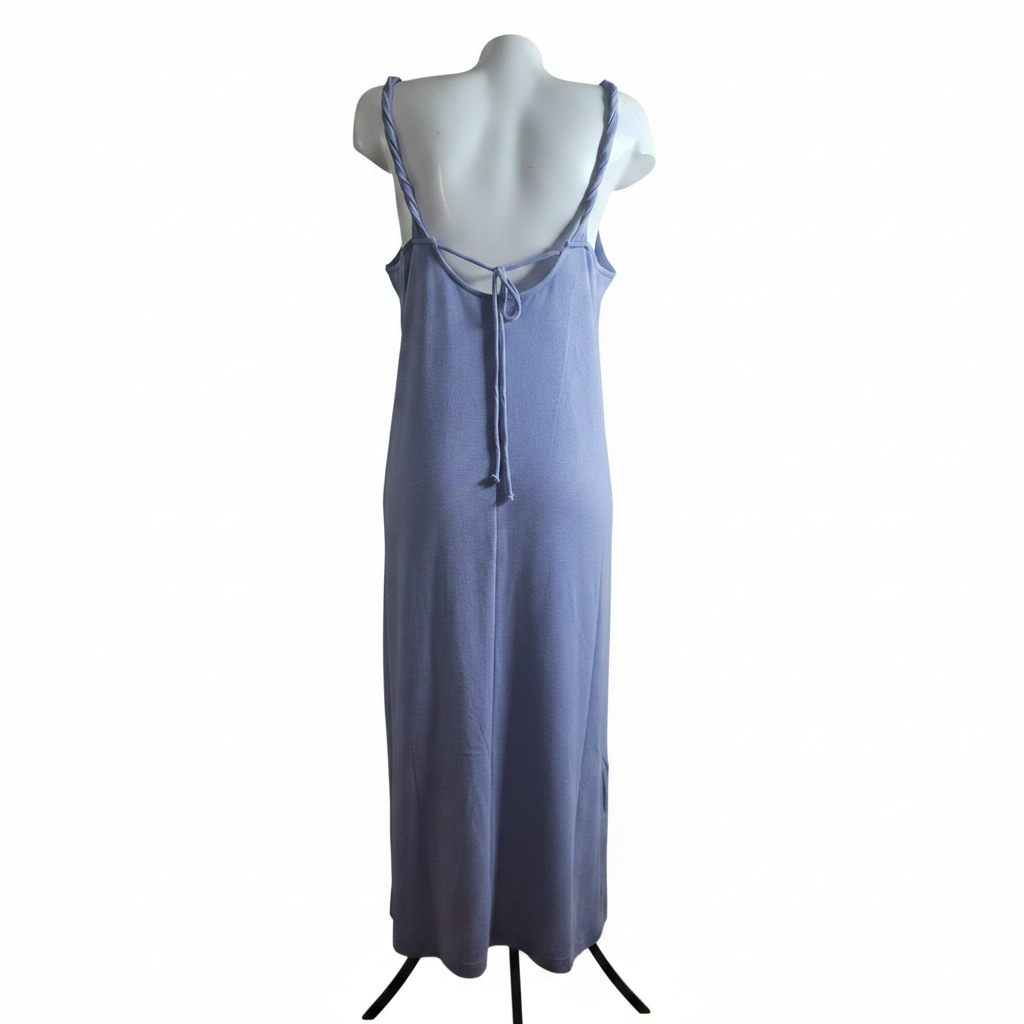Zenana Twisted Marlin Dress - White Background 3