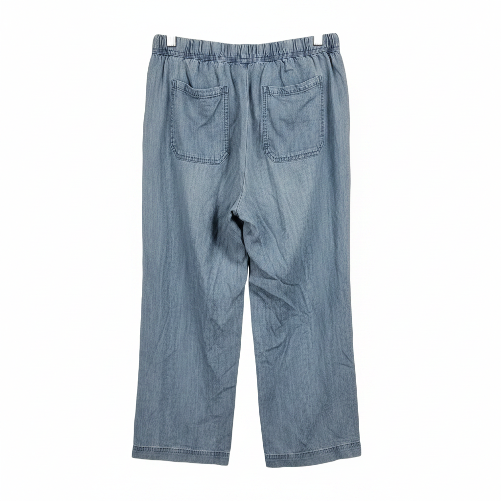 Splendid Pull-On Tie Pants - White Background 2