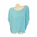 Zenana Elastic short sleeve top
