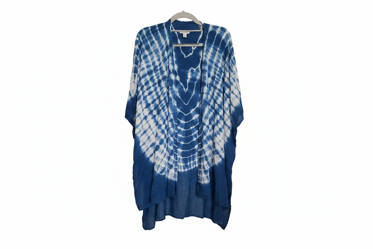 Tye-Dye Kimono - White Background
