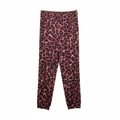 Zenana Pink Leopard Pant (Plus) - White Background