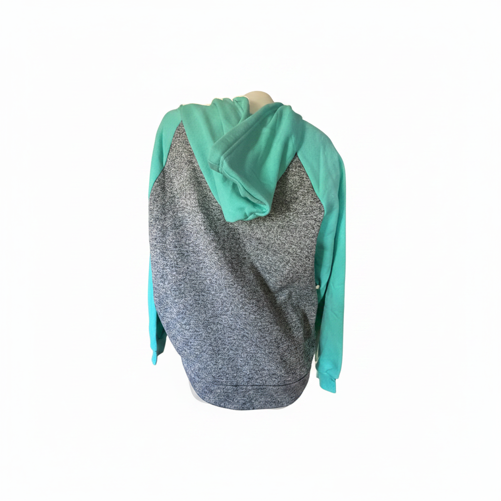 Zip-Hoodie - White Background 2