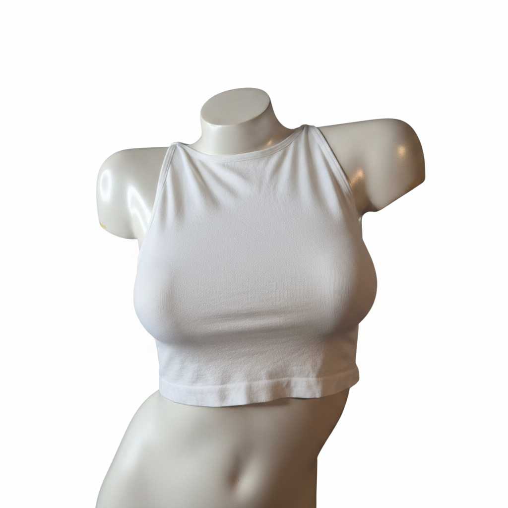 Zenana Stretch Crop - White Background 1