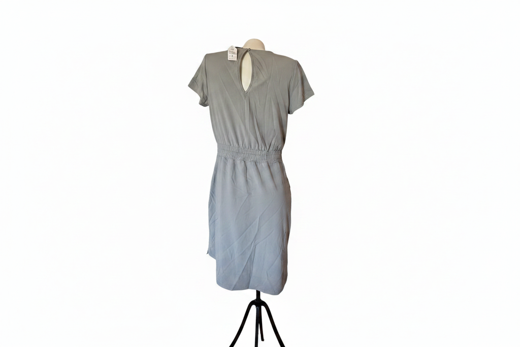 32 Cool Cinch Waist Dress - White Background 2