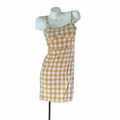 Checkered Dress - White Background 1