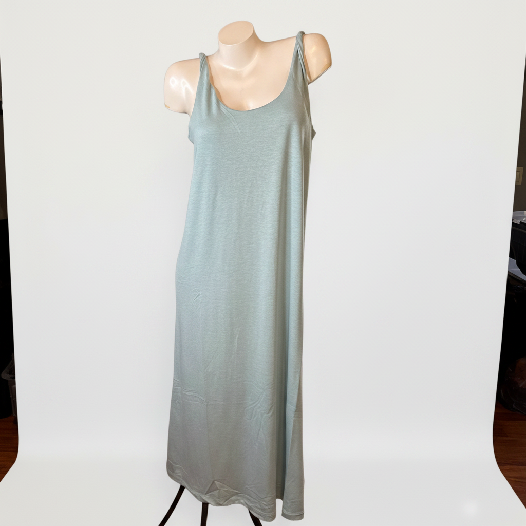 Zenana Twisted blue dress