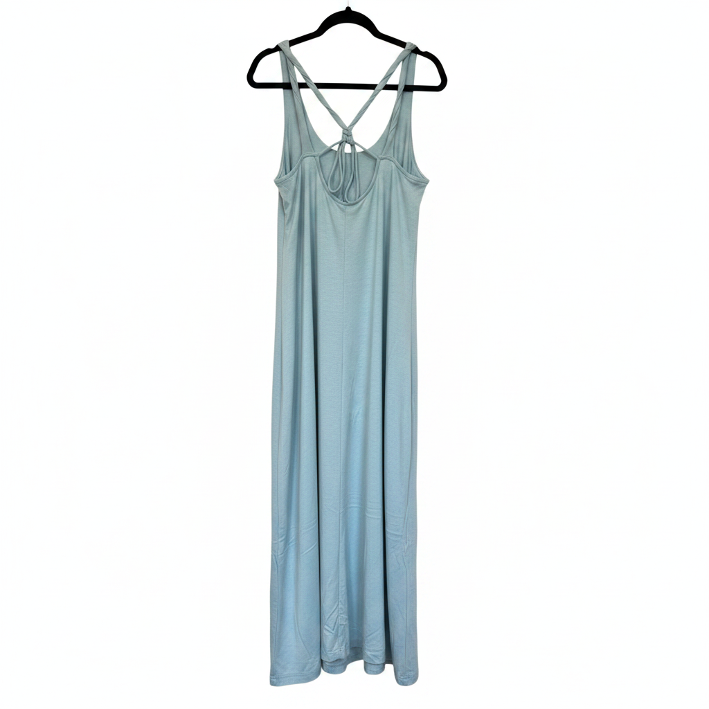 Twisted tank dress second photo on white background
