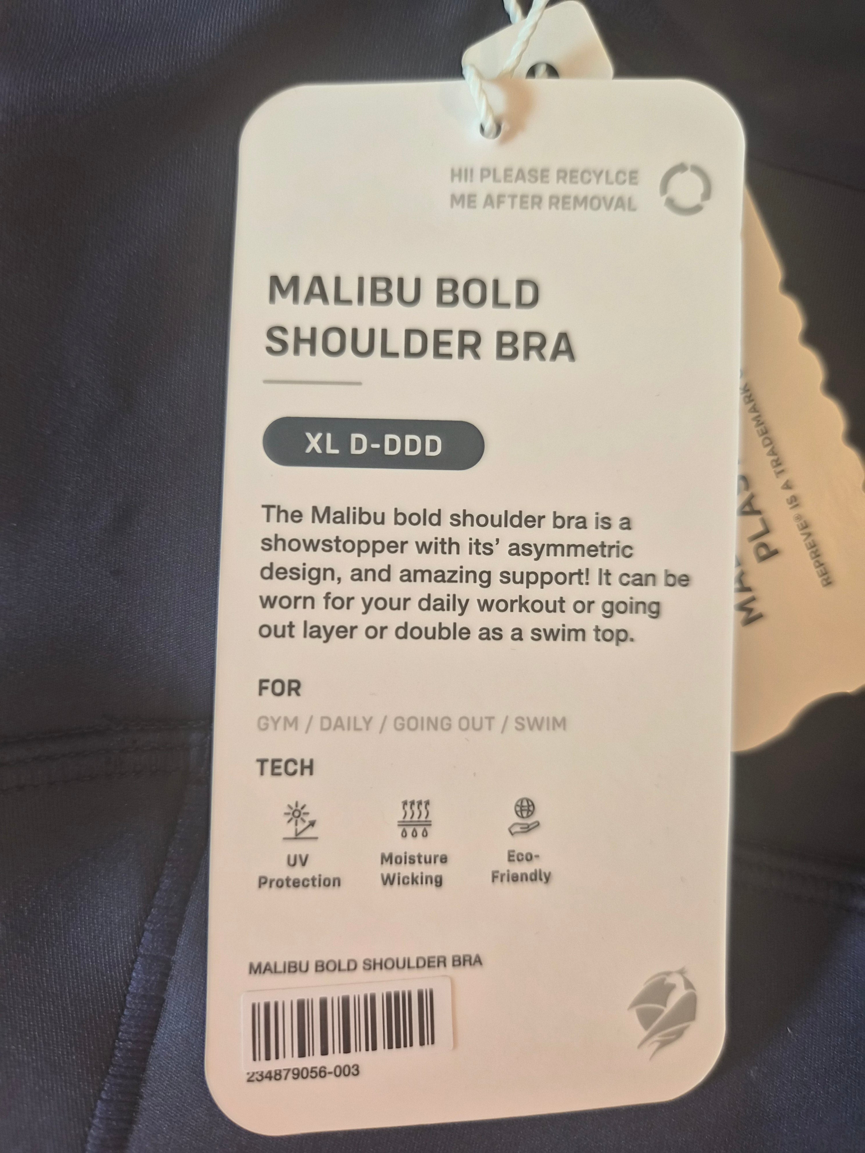 Malibu Bold Shoulder Bra